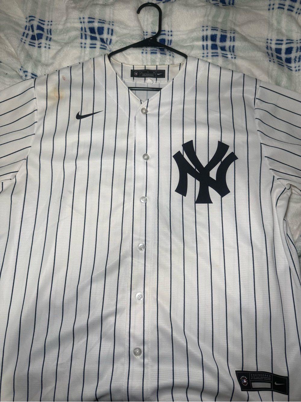 New York Yankees Aaron Judge Jersey XL Used Genuine MLB Merch
